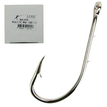 Imagem de Anzol Lori 4330 Nickel 02 (100un)