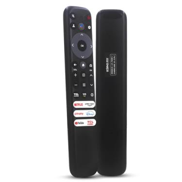 Imagem de Controle Remoto Substituto para TV TCL RC902V RC802V comando de voz integrado