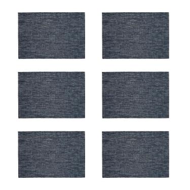 Imagem de Jogo Americano Copa E Cia 6 Peças Trama Cielo