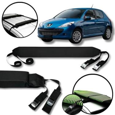 Imagem de Rack Teto Prancha Surf Carro Com Cinta Peugeot 207 - BR18