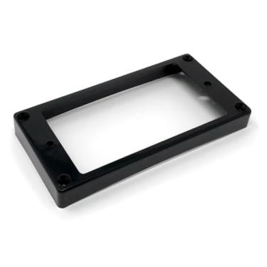 Imagem de Vintage Forge Anel de montagem Humbucker inferior curvado preto inclinado (10 mm-11 mm) compatível com guitarras Epiphone HR200C-BLK