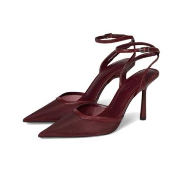 Imagem de Steve Madden Sapato feminino Alliance, Malha bordô, 38