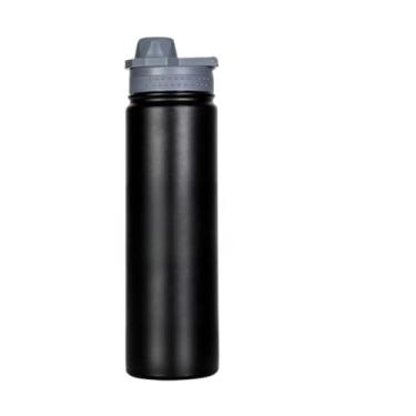 Imagem de Garrafa TéRmica | Design Totalmente Vedado E à Prova De Vazamentos | Design PortáTil, Adequado Para Transportar Em Viagens E Usar No EscritóRio(750ML Preto)