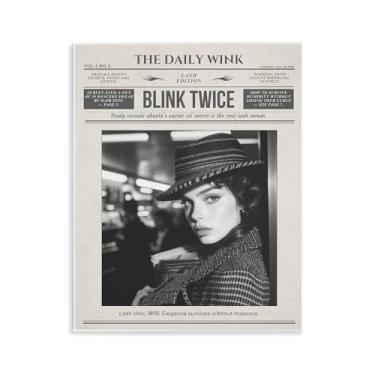 Imagem de Stupell Industries Arte de placa de parede The Daily Wink Magazine, design por A Barefoot Stylist, 14 x 11