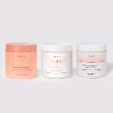 Imagem de Braé Kit Power Para Loiras - Reconstrução + Proteção Da Cor + Tratamento Kit Power Para Loiros