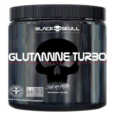 Imagem de Glutamina Pura Turbo em Pó 150g Black Skull