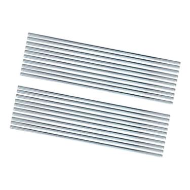 Imagem de barenx Haste de solda de alumínio de baixa temperatura de 500 mm Tubo de solda com núcleo de solda - 3 tamanhos de diâmetro opcional - 1,6 mm/2,0 mm/2,4 mm - 1,6 mm 20 peças