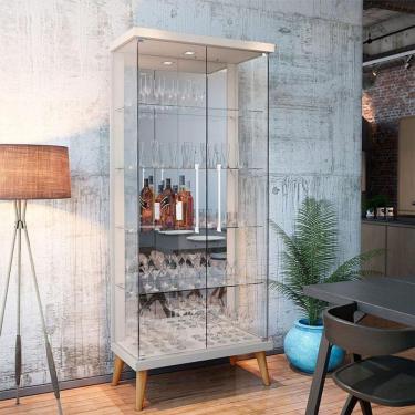 Imagem de Cristaleira Ambiente Tifanny Off White - Imcal