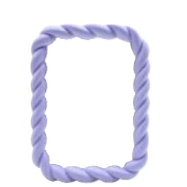 Imagem de Espelho Decorativo De Mesa Parede Multiuso Fofo 5 polegada Espelho De Maquiagem Em Dia Dia(Modelo 3 roxo)