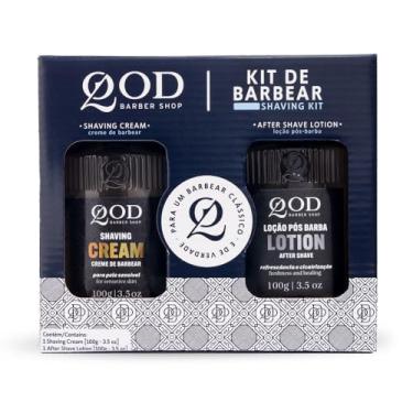 Imagem de KIT Creme de Barbear e Loção Pós Barba - QOD BARBER SHOP