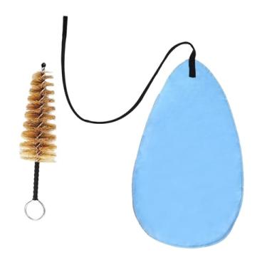 Imagem de YIJU Kit de limpeza para clarinete, pano de limpeza, manutenção de instrumentos de, escova para bocal de trompete.