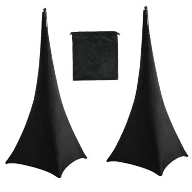 Imagem de Dynwave 2x Elásticas para Tripé de Caixa de Som com Luz de DJ - Capa Protetora para Tripé de Caixa de Som para Casamentos