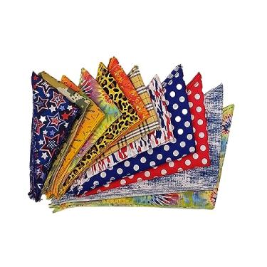 Imagem de Pacote com 60 bandanas/tosadores casuais sortidos para cães