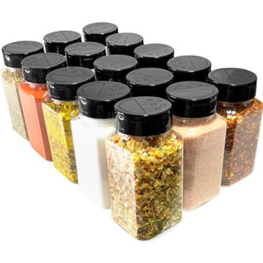 Imagem de Frascos De Vidro ReforçAdos Para Condimentos Com Tampas De Bambu Duplamente Seladas Para Armazenamento E Rotulagem De Sal — Frascos Para Condimentos, Frascos De Bambu Selados(15)