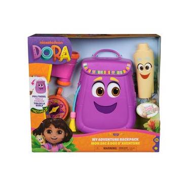Imagem de Dora Aventureira - Mochila Com Mapa, Binóculo e Bússola