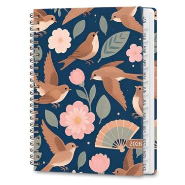 Imagem de Agenda 2026, agenda de planejamento acadêmico, agenda de planejamento acadêmico, escritório, escola, casa, para mulheres e homens, 16 cm × 21,6 cm