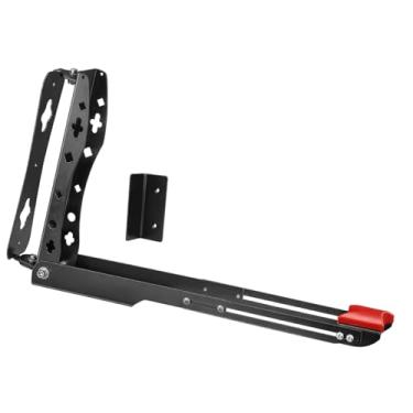 Imagem de YIJU Suporte de parede para bicicletas, com capacidade de carga de 30 kg, fácil de instalar e ajustável, ideal para estacionamento em garagens.