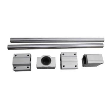 Imagem de Eixo linear de 12 mm, 16 mm, 20 mm, WC12, WC16, WC20, 100 mm-1500 mm, qualquer comprimento, trilho linear cromado, haste redonda para impressora 3D (kit de 16 mm 2.750 mm)