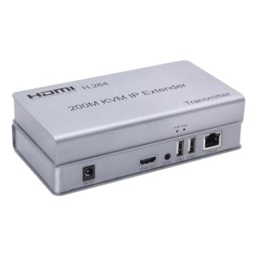 Imagem de Extensor Hdmi 200m - Com Kvm Entrada De Rede Via Ip