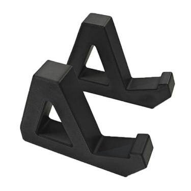 Imagem de Ysyqkn Suporte para Teclado, Bandeja Organizadora para Teclados, Suporte para Prateleira de Mesa, Teclado Gamer, Organizador de Mesa Decorativo, Preto