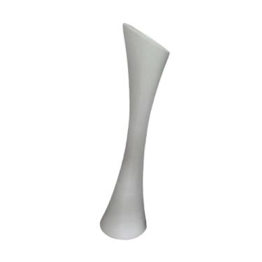 Imagem de Generic Vaso de flores minimalista, recipiente floral decorativo, vaso artístico para sala de estar ou mesa, Branco