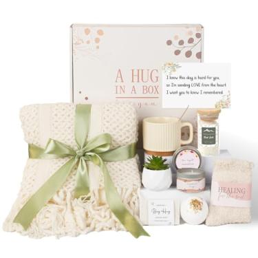 Imagem de Ithmahco Cestas de presente de simpatia, cesta de presente de condolências para perda - Ideia de presente de luto Presentes de simpatia para perda de um ente querido para mãe em luto pai amigo