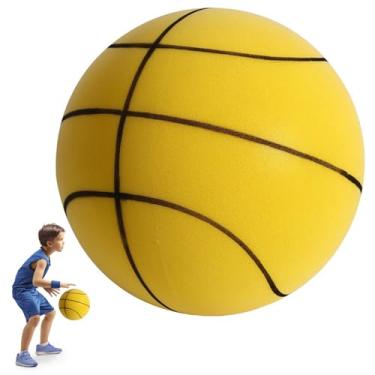 Imagem de Bola de basquete espuma silenciosa nova 2024 leve baixo ruído para treino indoor bolas esportivas alta densidade sem rev