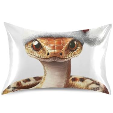 Imagem de Capas de travesseiro de cetim para o festival de primavera de ano novo para resfriamento de cabelo capas padrão queen king size impressão artística quarto estética, tamanho king, 101,6 cm x 50,8 cm