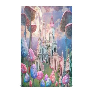 Imagem de Joisal Futuristic City Alien Planet Kitchen Rags 71.1 cm x 45.7 cm Toalhas de cozinha a granel toalhas macias para banheiro 6 peças