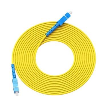 Imagem de Cabo de fibra óptica, único modo, única fibra, 1m, 2m, 3m, 5m, 10m, al
