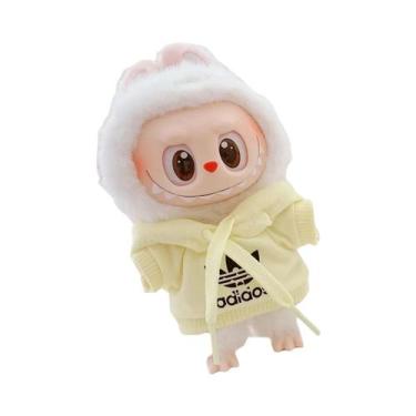 Imagem de Conjunto De Roupas Para Boneca Labubu De 15-17cm: Moletom E Calças, Es