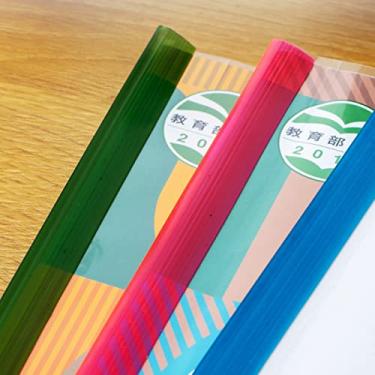 Imagem de ZJchao Capa de Livro Transparente, Reutilizável, Protetor de Jaqueta de Livro para Pastas de Trabalho, Material Pp, Tamanho A4 16k 22k (01)