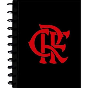 Imagem de Caderno, Kit, 10 Matérias, Capa Dura, Flamengo 1, Disco, 160 Folhas
