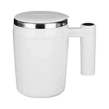 Imagem de Caneca com Mistura Automática Tampa de Café Magnética Elétrica Auto para Leite Cacau Chocolate Quente Chá