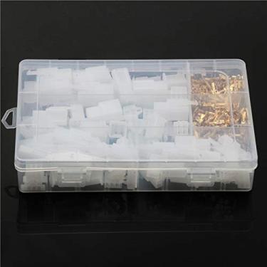 Imagem de 40 conjuntos/380 peças conector 2,8 mm 2/3/4/6 pinos conector de fio elétrico macho fêmea kits de terminais de cabos carros motocicletas