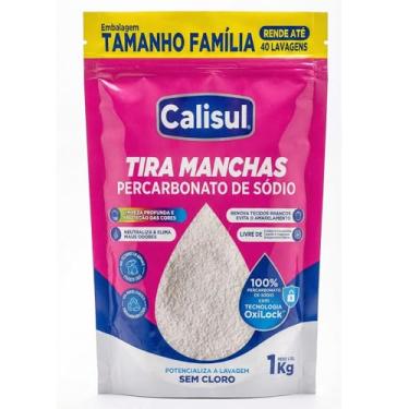 Imagem de Percarbonato de Sódio 1Kg Em Pó Tira Manchas Roupas Coloridas e Brancas 100% Puro Sem Cloro Biodegradável e Seguro Limpeza Profunda em Todo Ambiente