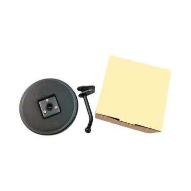 Imagem de Espelho Convexo Para Triciclo Com Haste, Espelho Auxiliar Redondo Pequ