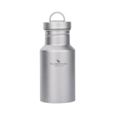 Imagem de Garrafa De Água De Titânio À Prova De Vazamentos Boca Larga Reutilizáv