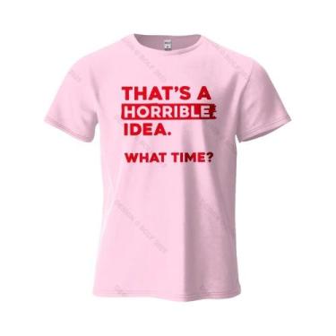 Imagem de Camiseta Gráfica Engraçada Oversized Para Homens E Mulheres 100% Algod