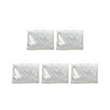 Imagem de Saco De Armazenamento Transparente De PVC Portátil Para Embalagem De R