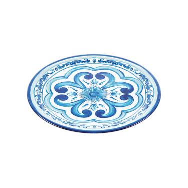 Imagem de PRATO DE JANTAR GUZZINI EM MELAMINA 27,5CM AZUL 28191152