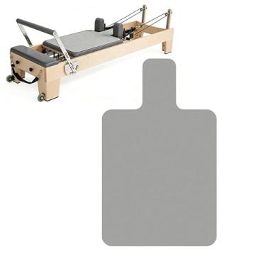 Imagem de Capa antiderrapante para reformador de pilates, 0,8 mm de espessura para máquina de reformador de pilatos, tapetes de pilates para reformador, tapete de exercícios de lã para treinamento de pilatos