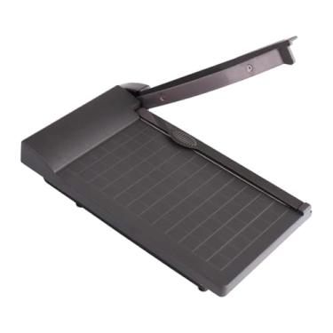 Imagem de oshhni Cortador de Papel Portátil para Scrapbooking com Capacidade para 3 Folhas, Ideal para Álbuns de Fotos e Filmes em Casa e no Escritório, Cinza