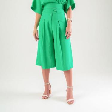 Imagem de Calça susie pantacourt marant feminina, Verde, M