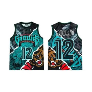 Imagem de Camisas De Basquete Artísticas Com Impressões Gráficas Únicas, Números