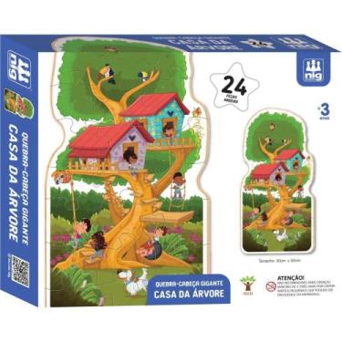 Imagem de QUEBRA-CABEÇA Madeira Casa NA árvore Gigante 24PCS - Nig Brinquedos