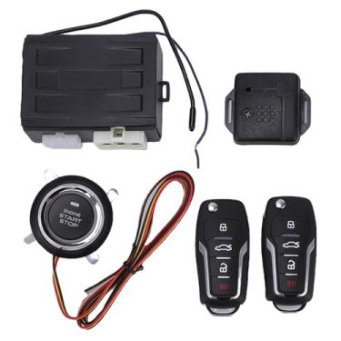 Imagem de banapoy de Alarme de Carro de Entrada Sem Chave, Kit de Ignição Remota Universal para Partida de Motor para Caminhões DC 12V, SUVs, Veículos ATVs, Segurança Automotiva