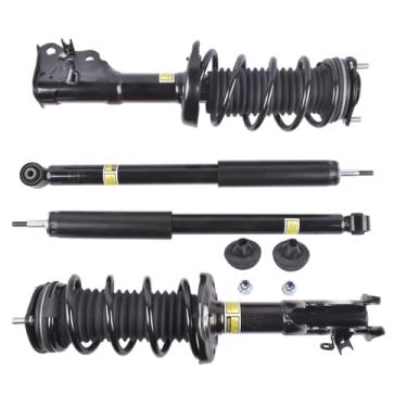 Imagem de 4 peças de reposição para Honda Civic, Acura CSX 2006-2011 Sedan completo amortecedor dianteiro e traseiro Mixizap