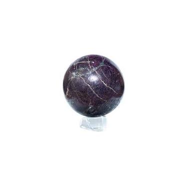 Imagem de Esfera Pedra Purpurita Natural Grande 8 a 10 cm Decoração - Cristaisde