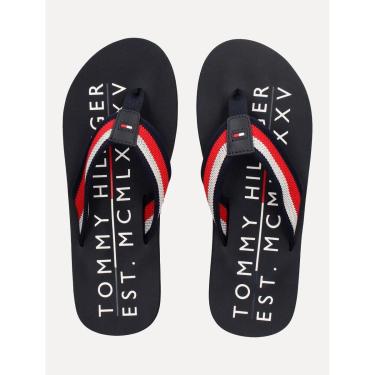 Imagem de Chinelo Tommy Hilfiger Masculino Simon 35D Azul Marinho-Masculino